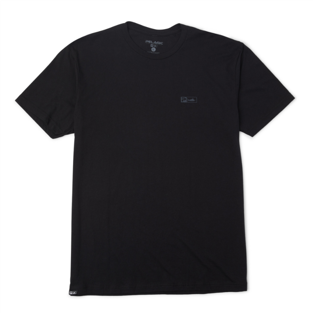 Pelagic Prem Tee Game Day - Black image 0