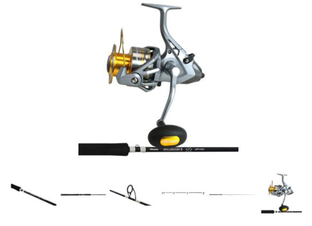 Okuma Skull Dragger FA701SWH & Avenger ABF8000 image 0