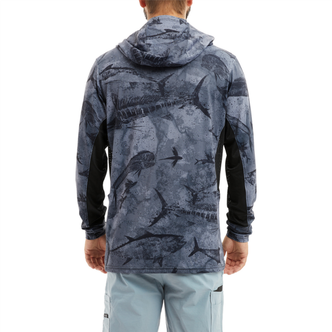 Pelagic Exo-Tech - Open Seas Camo Black image 1