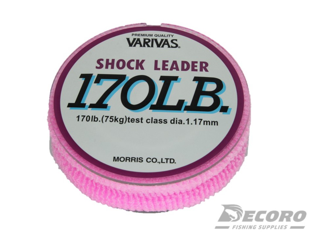 Varivas Shock Leader 170lb Pink 50m image 0