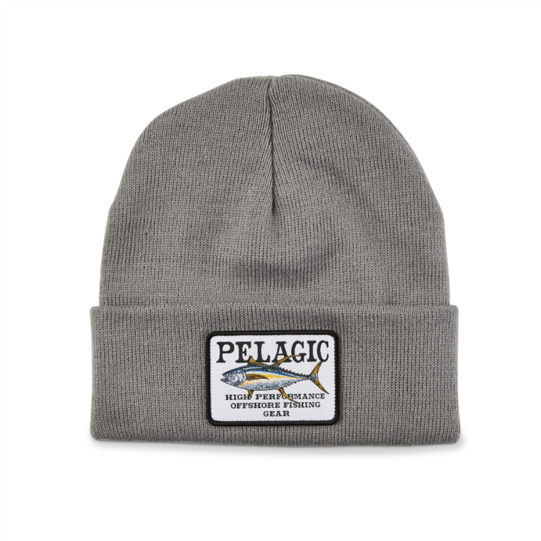 Pelagic Game Fish Beanie Grey OS - Grey image 0