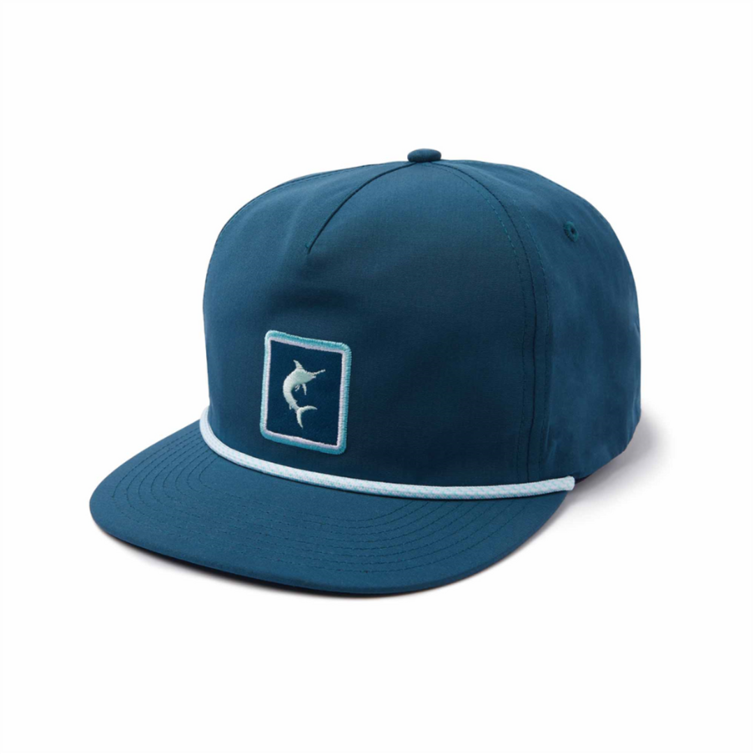 Pelagic Snapback Cap Marlin Unstructured - Blue image 0