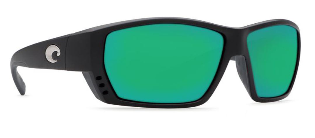 Tuna Alley Matte Black, Green Mirror 580G image 0