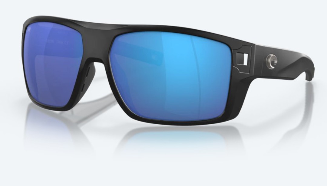 Diego Matte Black Blue Mirror 580G image 0