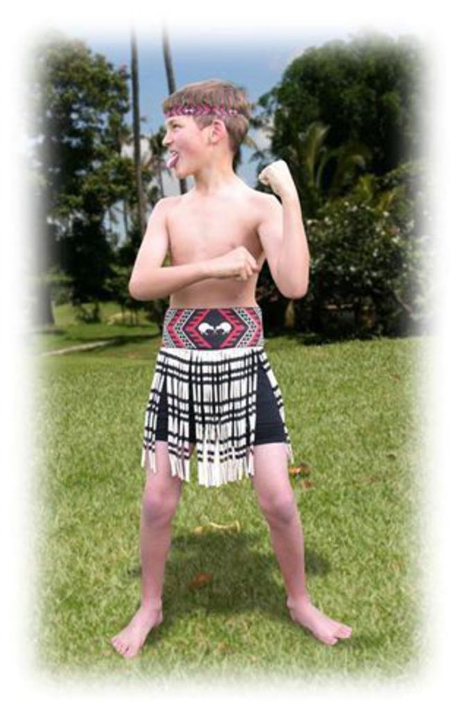 Maori Boy Costume Extra Large XLg image 0