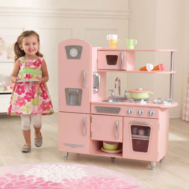 Kidkraft Pink Vintage Kitchen - FREE DELIVERY image 0