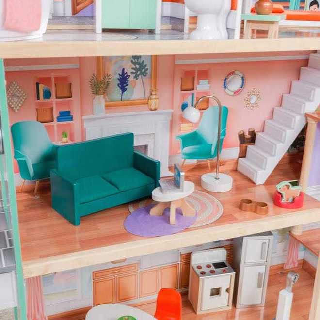 KidKraft Dahlia Mansion Dollhouse - FREE DELIVERY - Pre orders accepted from our next shipment due to arrive by early March image 5
