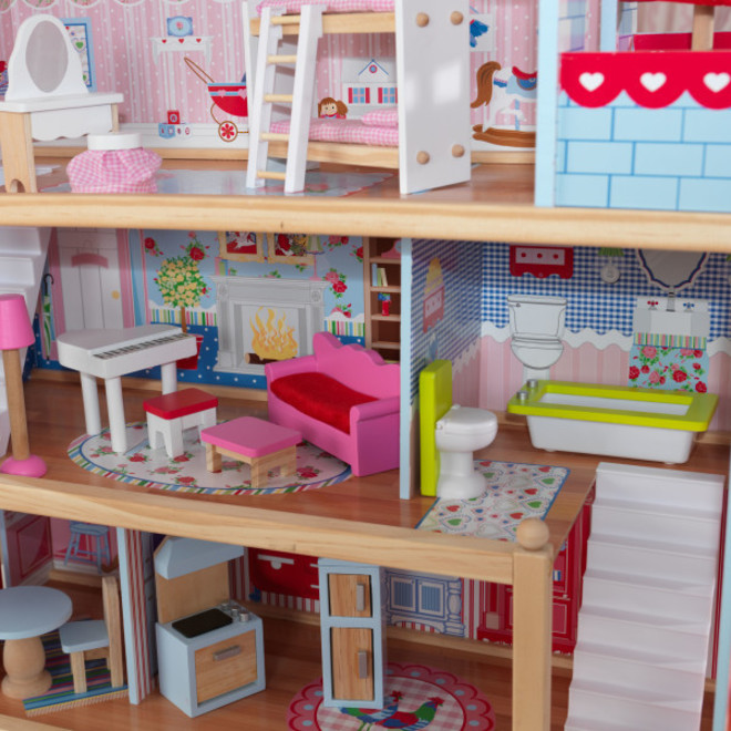 KidKraft Chelsea Doll Cottage - FREE DELIVERY - Pre-orders accepted from our next shipment due to arrive 8th June image 3