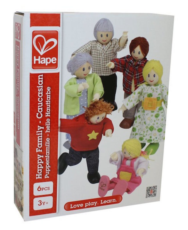 hape caucasian family