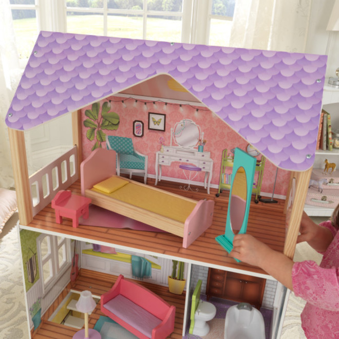 KidKraft Poppy Dollhouse - FREE DELIVERY - Pre-Order from our next shipment due to arrive by early March image 4