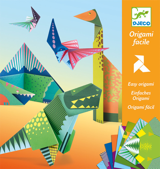 Djeco Origami Dinosaurs image 0