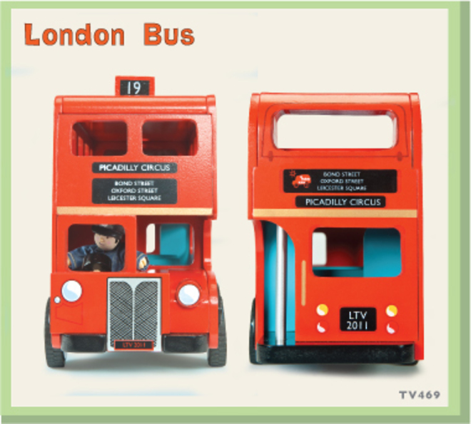 Le Toy Van London Bus - FREE DELIVERY image 1