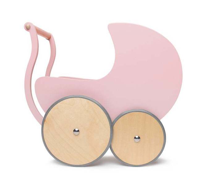 Kinderfeets Dolls Pram Rose Pink  - FREE NZ Delivery - Ships from Christchurch in 1 days time image 4