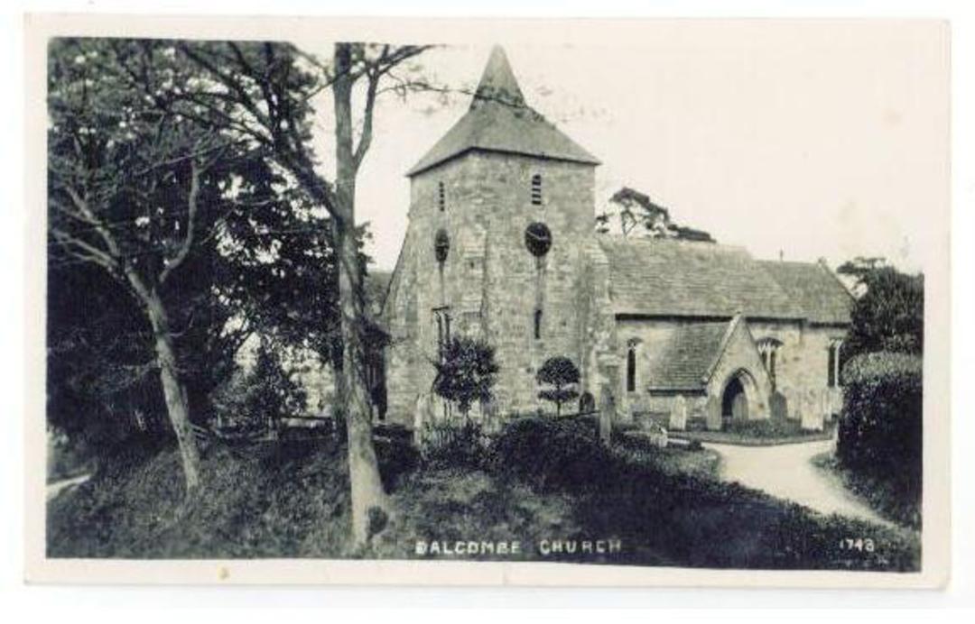 GREAT BRITAIN Real Photograph of Balcombe Church. - 40722 - Postcard image 0