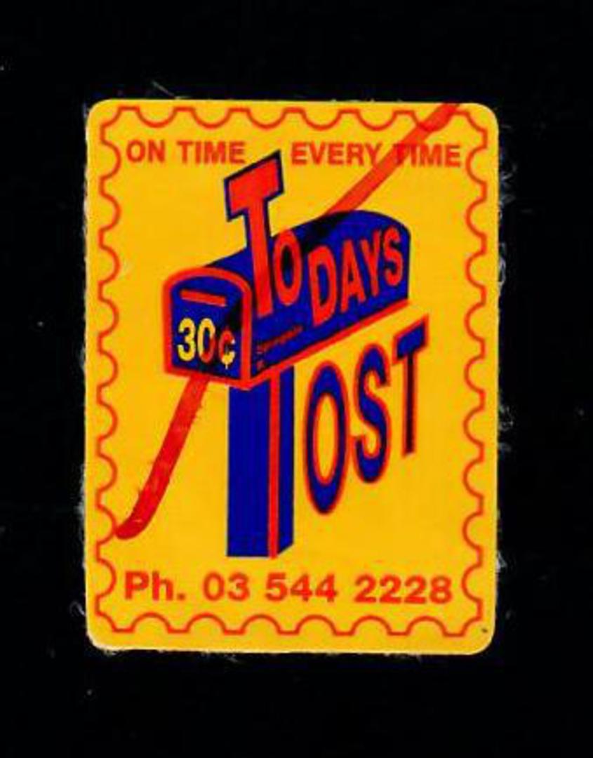 Today's Post Nelson 30c Label. - 89978 - Used image 0