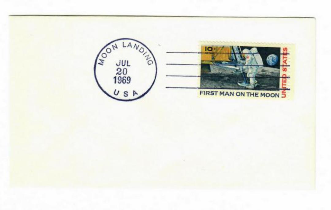 USA 1969 Cover with Postmark MOON LANDING. image 0