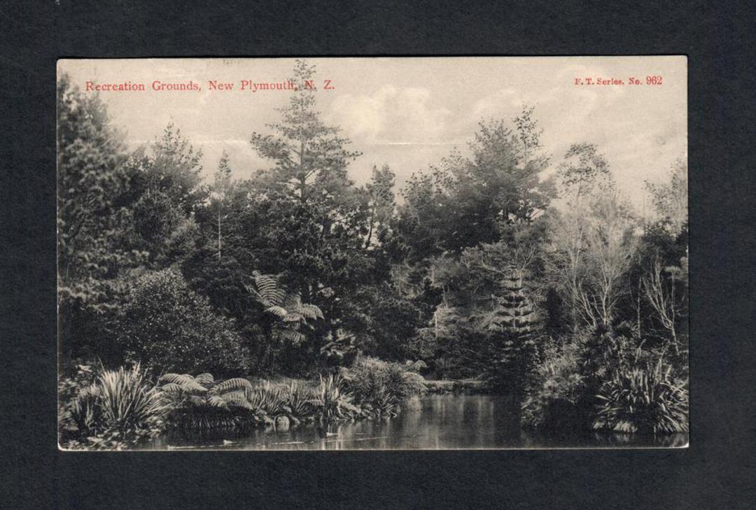Postcard of Recreation Grounds New Plymouth. - 46991 - Postcard image 0