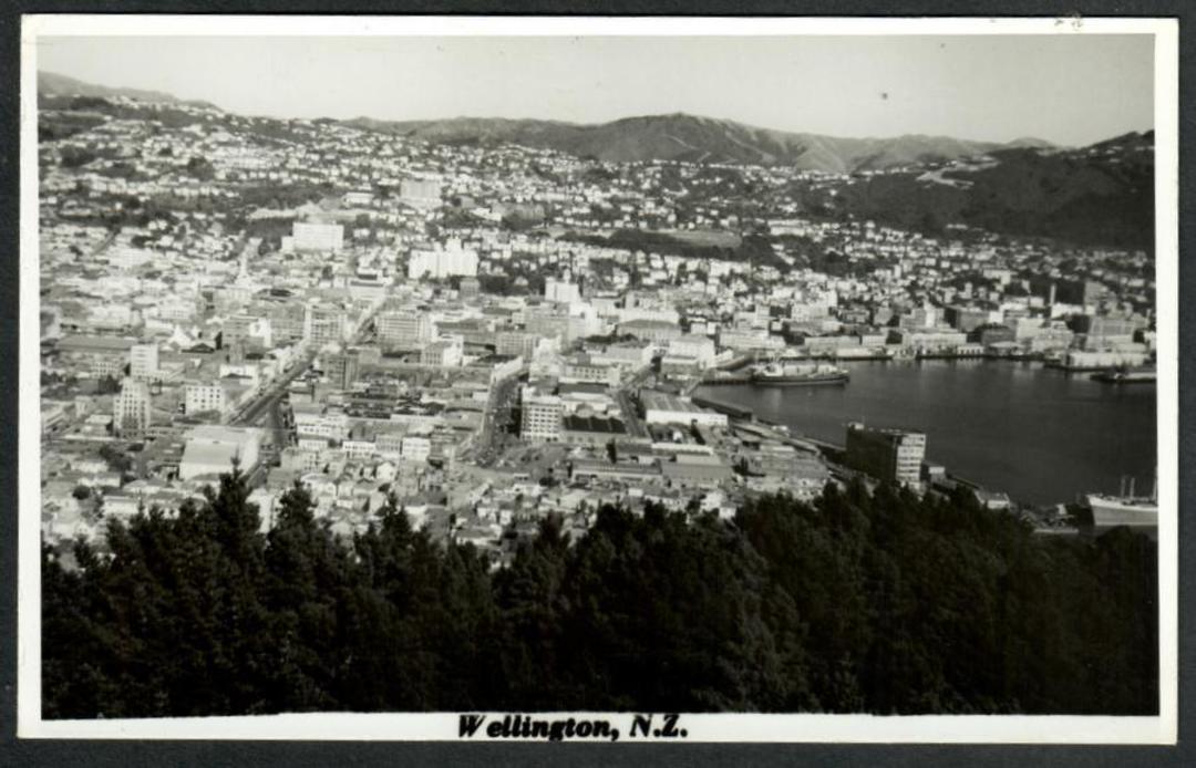 WELLINGTON Real Photograph by N S Seaward. - 47452 - Postcard image 0