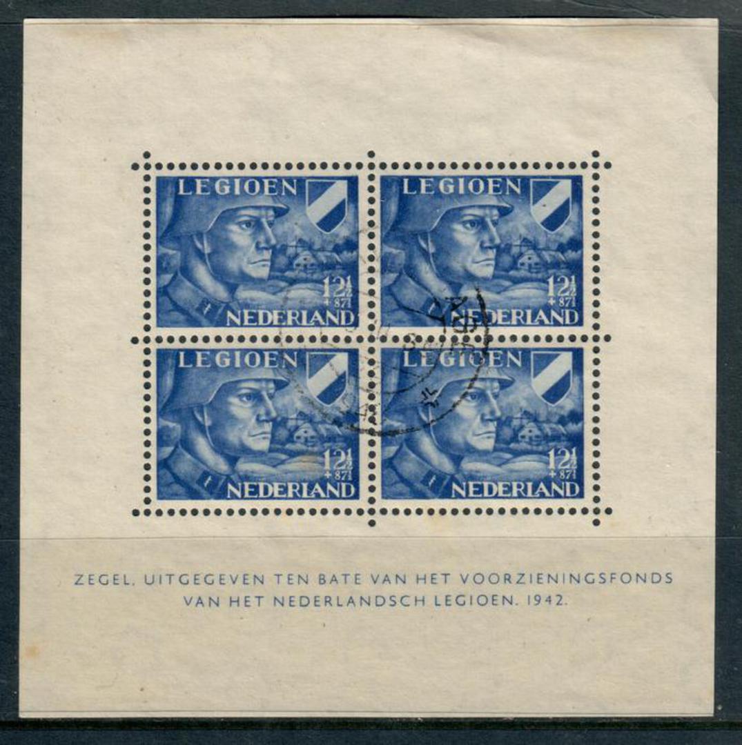 NETHERLANDS 1942 Netherlands Legion Fund. A perfect used specimen with SGRAVENHAGE cds. - 21256 - VFU image 0