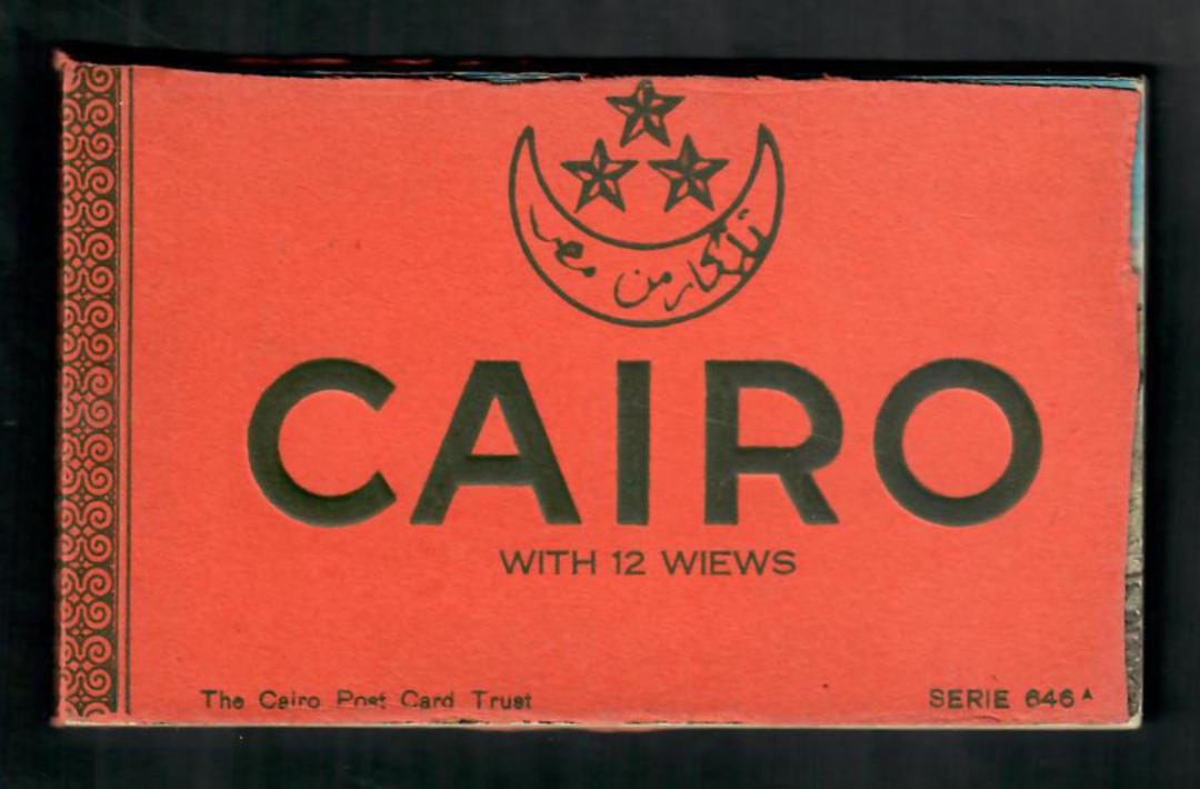 Souvenir of Cairo. 12 Coloured postcards. - 49993 - Postcard image 0