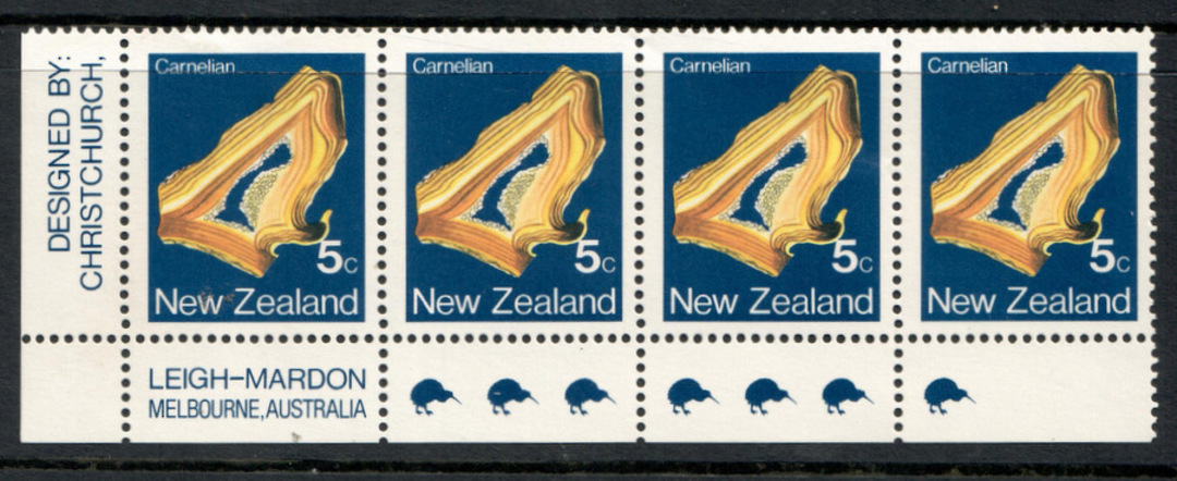 NEW ZEALAND 1976 Maori Artifacts 14c Kotiate. Plate A221. Reprint with Diagonal Stroke. - 15398 - UHM image 0