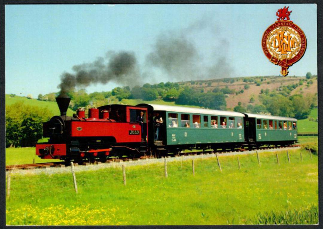 Welshpool & Llanfair Light Railway.Tank JOAN. Modern Coloured Postcard. - 440534 - Postcard image 0