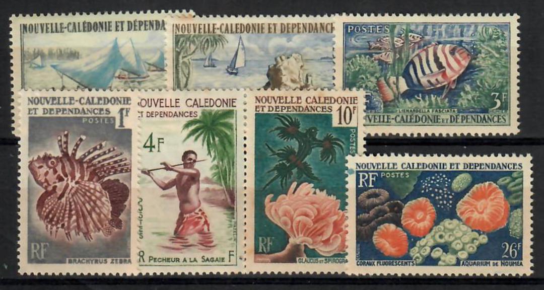 NEW CALEDONIA 1959 Definitives. First series. Set of 7. - 22347 - Mint image 0