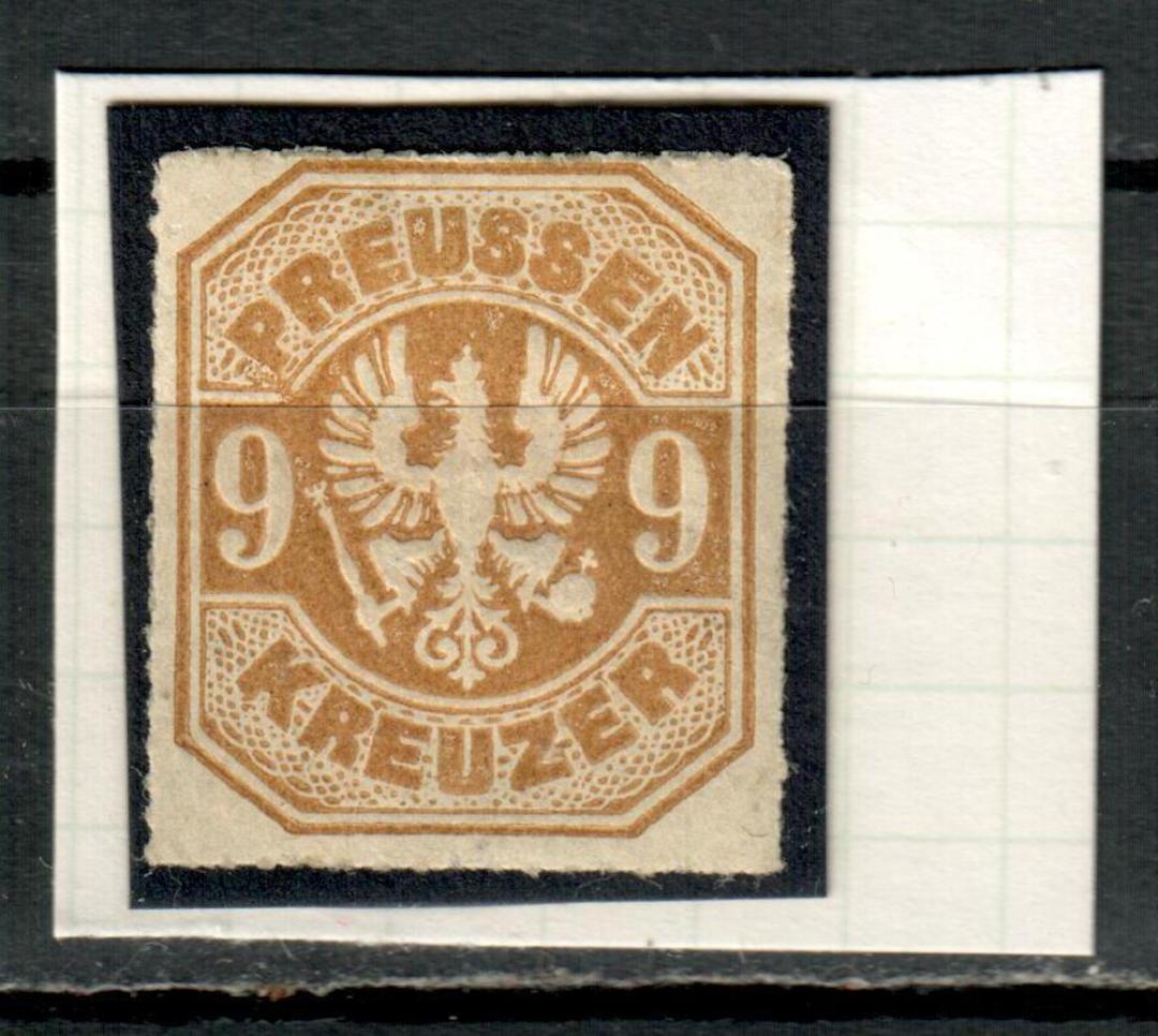 PRUSSIA 1867 Definitive 9k Bistre. From the collection of H Pies-Lintz. - 9448 - Mint image 0