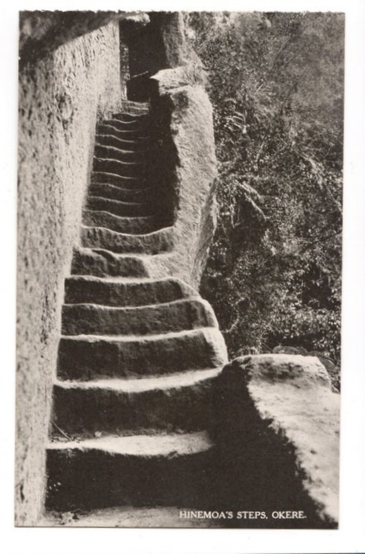 Postcard of Hinemoa's Steps Okere. - 46226 - Postcard image 0