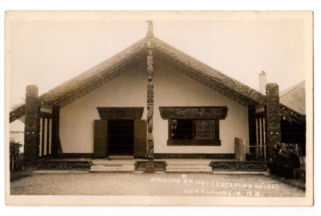 Real Photograph of Mahina Rangi (recepton house Ngarauwahia. - 69675 - Postcard image 0