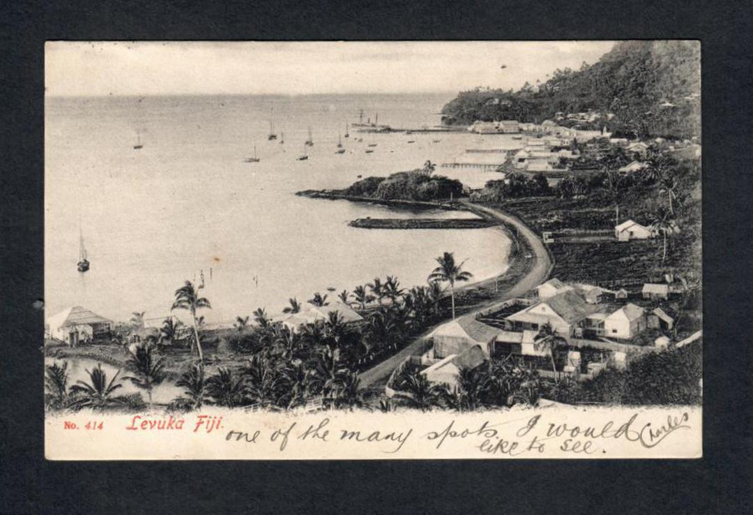 FIJI Early Undivided Postcard of Levuka Fiji. - 243838 - Postcard image 0