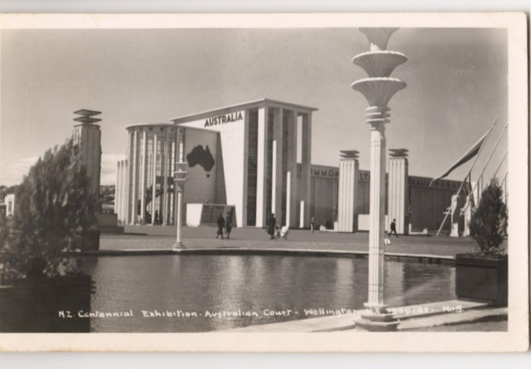 Real Photograph of New Zealand Centennial Exhibition Wellington. No 5. - 47798 - Postcard image 0