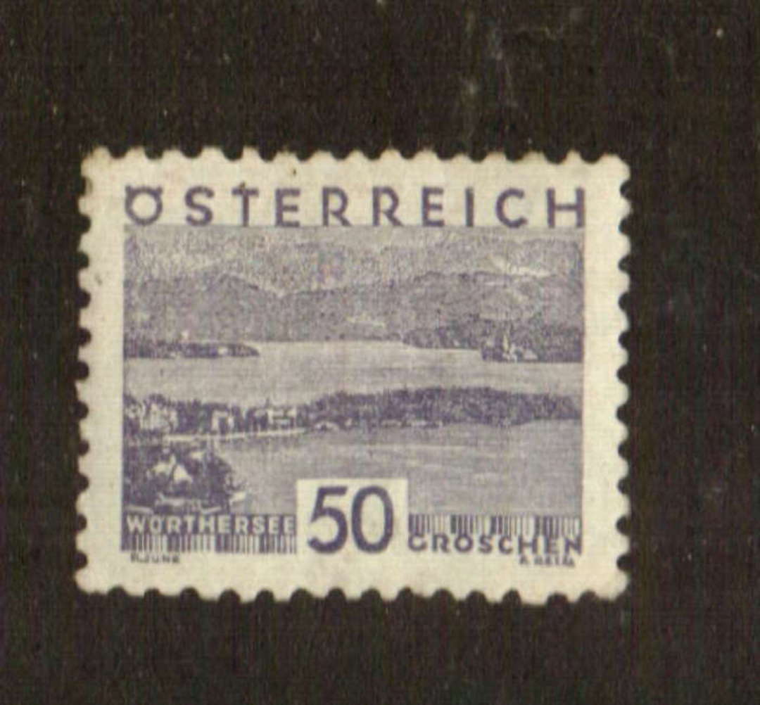 AUSTRIA 1932 Definitive 50 g Bright Violet. - 71550 - Mint image 0