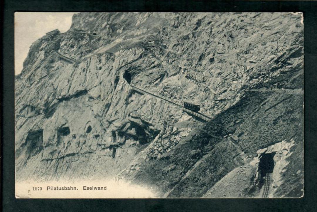 GERMANY Postcard of Pilatusbahn Eselwand. - 40640 - Postcard image 0