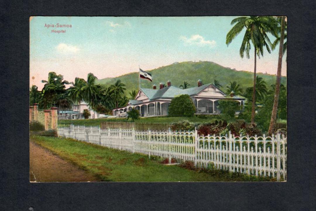 SAMOA Coloured Postcard of The Hospital Apia. - 243854 - Postcard image 0