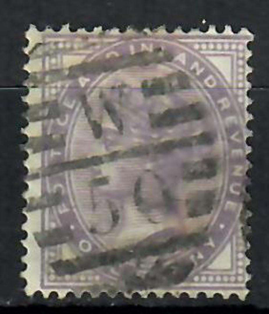 GREAT BRITAIN 1881 Victoria 1st Definitive 1d with 14 dots. Heavy postmark W50. - 70595 - Used image 0
