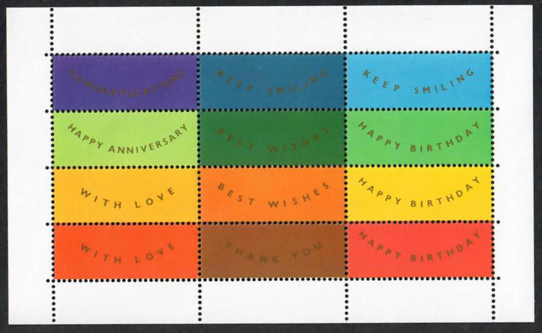 GREAT BRITAIN 1990 Greetings Stamps. Booklet. - 300003 - Booklet image 2