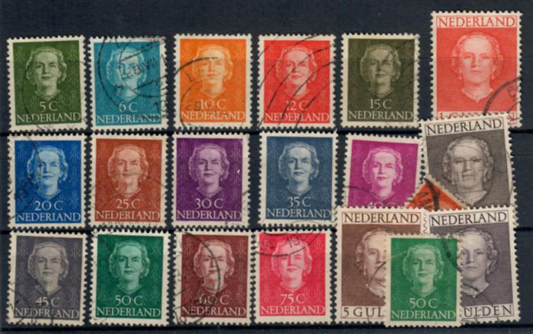 NETHERLANDS 1949 Definitives. Set of 20. - 21246 - FU image 0