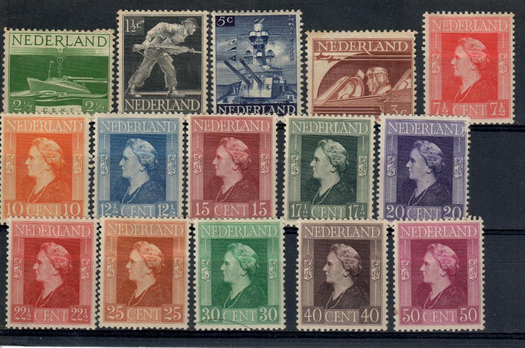 NETHERLANDS 1944 Definitives. Set of 15. - 21203 - Mint image 0