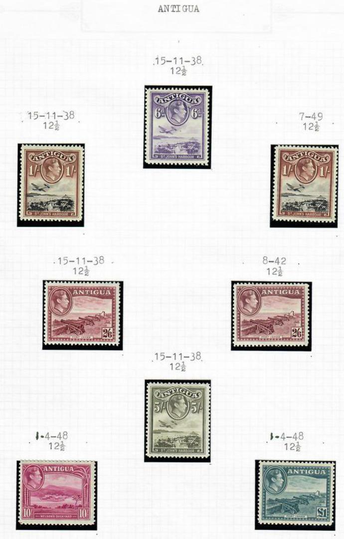 BECHUANALAND 1938 Geo 6th Definitives. Set of 11. Original issues. - 69004 - LHM image 0