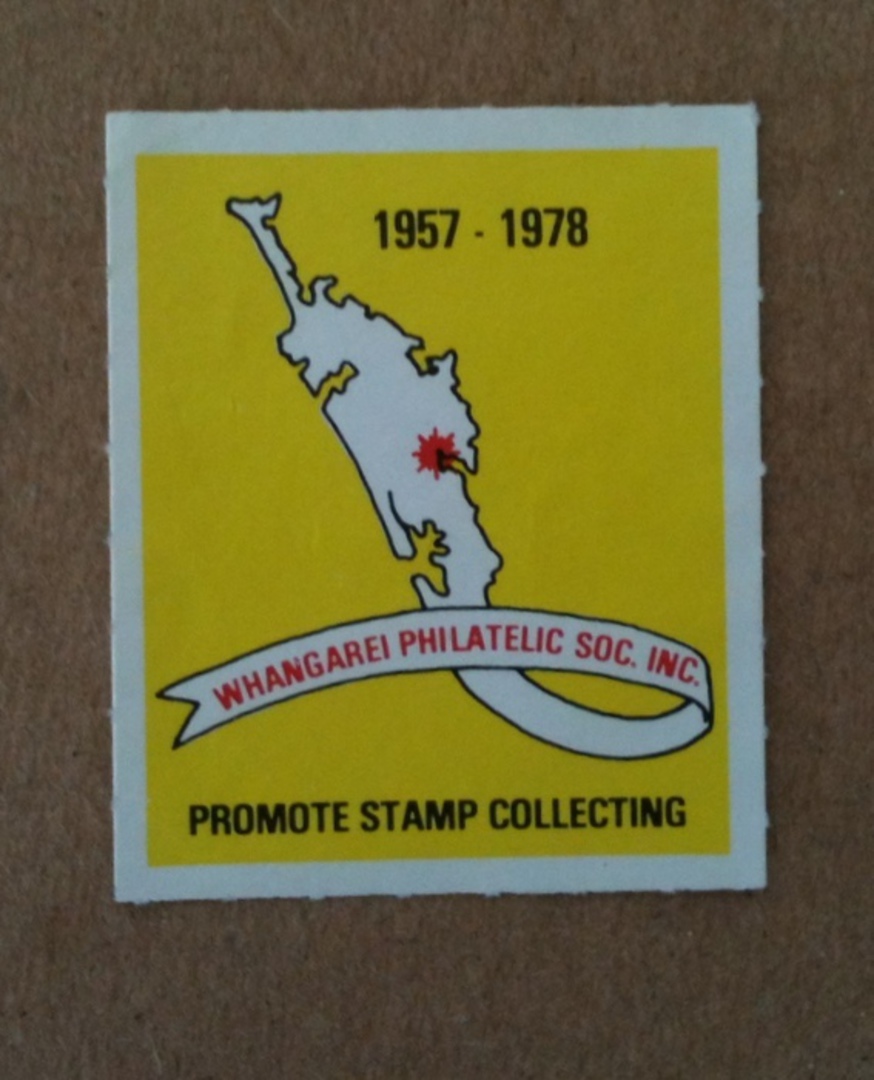 NEW ZEALAND 1978 Whangarei Philatelic Society.  Promote stamp collecting - 74919 - Cinderellas image 0