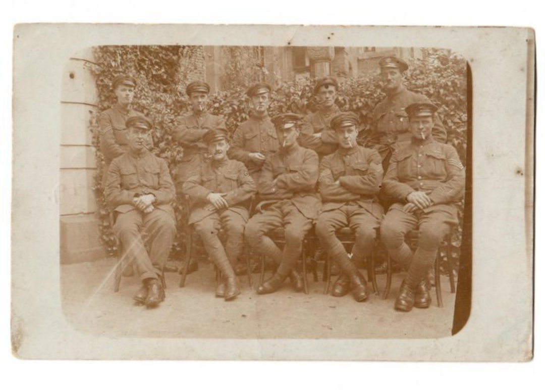 Photograph of English Soldirs Boulogne 1919.` - 40043 - Postcard image 0