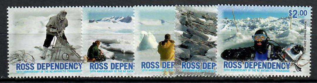 ROSS DEPENDENCY 2006 50th Anniversary of the Antarctic Programme. Set of 5. - 70454 - UHM image 0