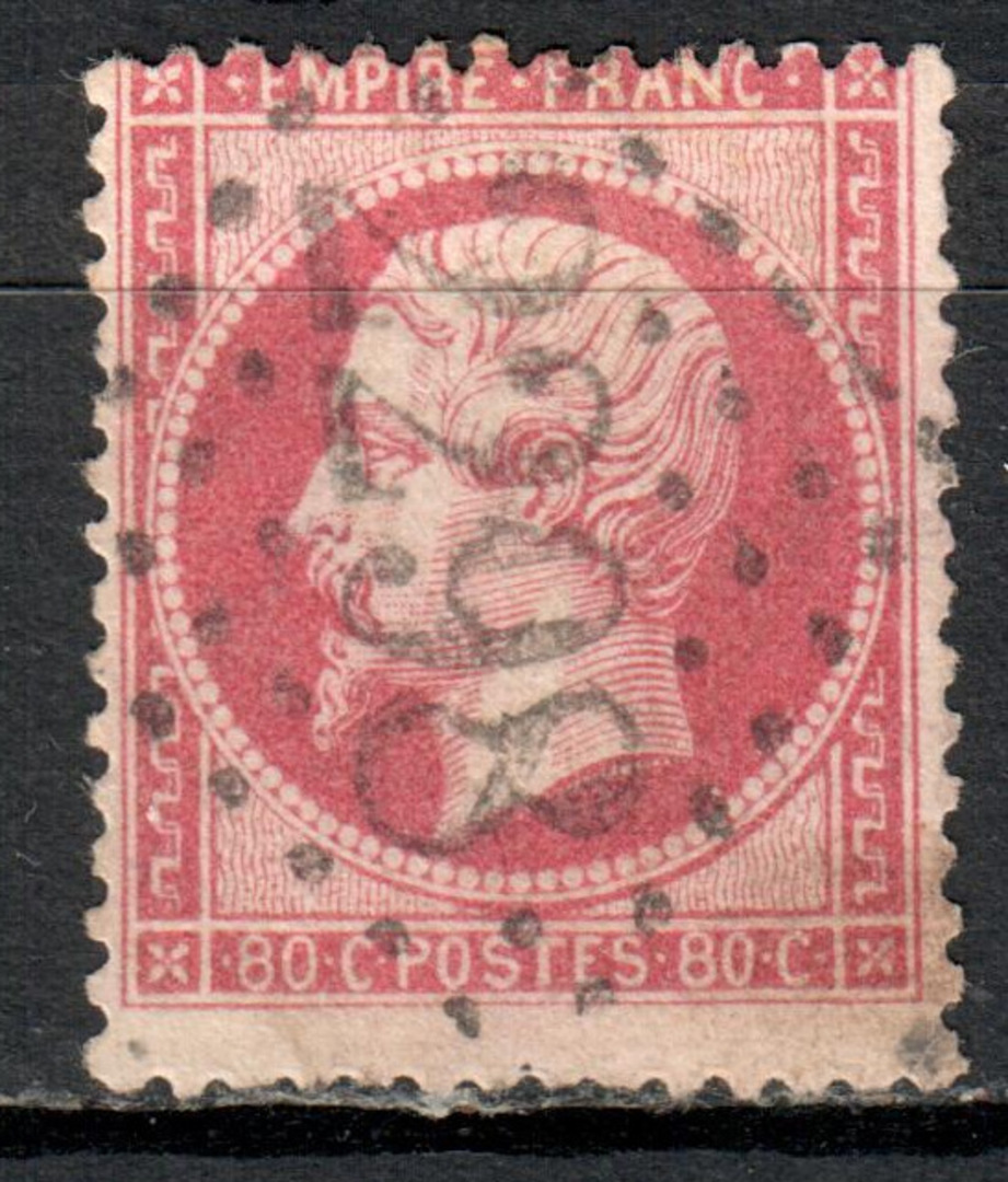 FRANCE 1862 Grand Chiffre 2298 Meaux on SG 98. - 71090 - Postmark image 0