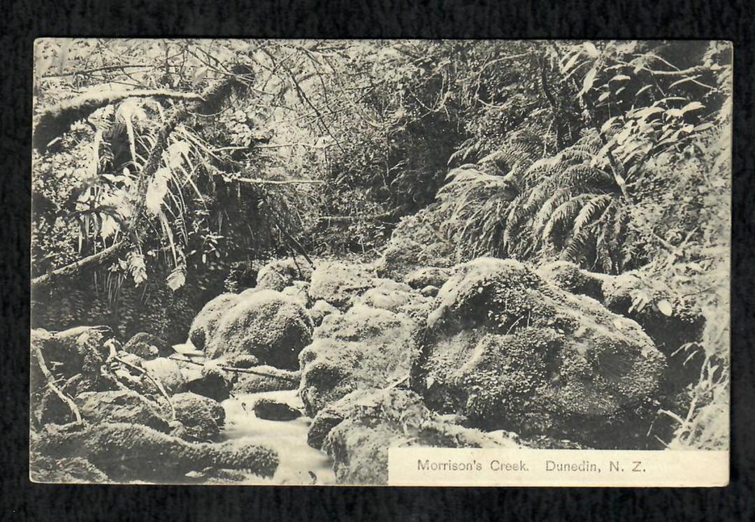 Postcard of Morrison's Creek Dunedin. - 49137 - Postcard image 0