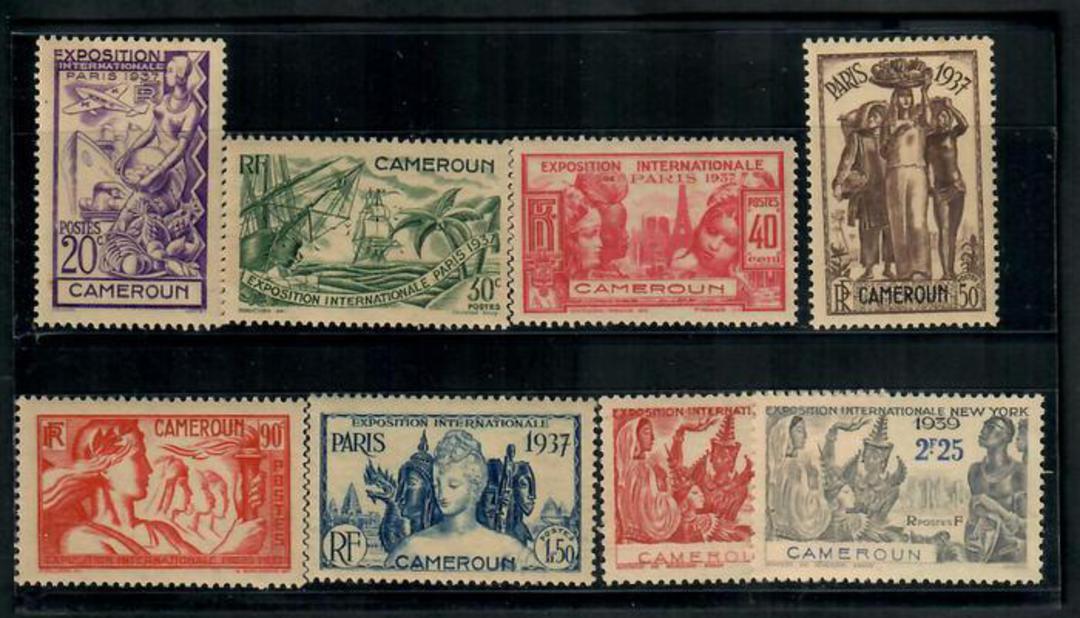 CAMEROUN 1937 International Paris Exhibition. Set of 6. - 20161 - MNG image 0