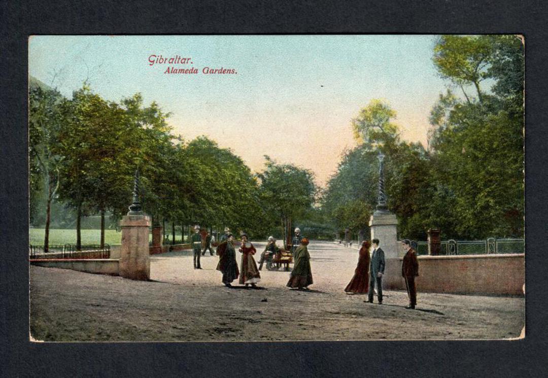 GIBRALTAR Coloured postcard of Alameda Gardens. - 42581 - Postcard image 0