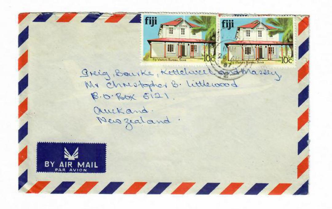 FIJI 1987 Airmail Letter to New Zealand. - 32135 - PostalHist image 0