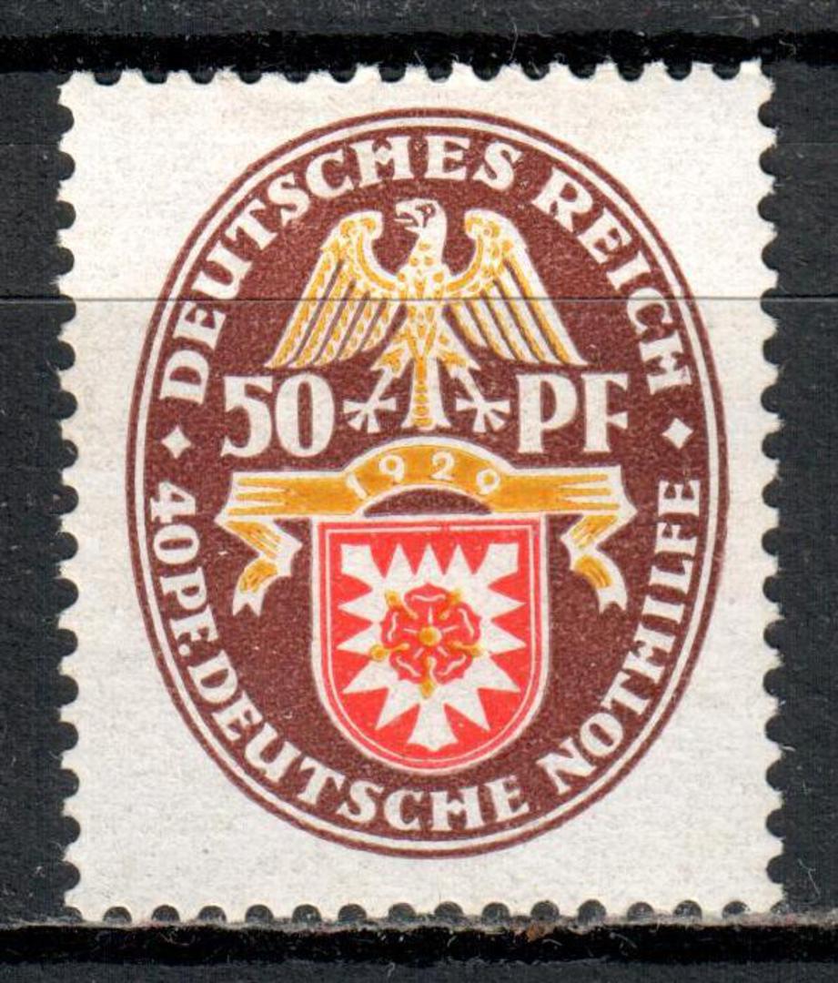 GERMANY 1929 Welfare Fund 50pf +40pf Multicoloured. - 9383 - Mint image 0