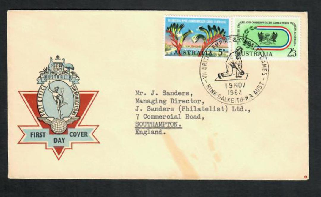 AUSTRALIA 1962 Commonwealth Games. Special Postmark BOWLS. - 32210 - PostalHist image 0